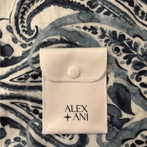 Alex and Ani White Pouch